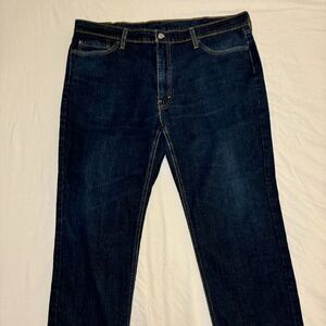 Levi’s Men’s 541 Athletic Fit Dark Wash Tapered Jeans - Size 42x32